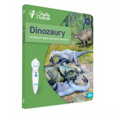 Czytaj z Albikiem. Dinozaury. Interaktywna m�wi�ca ksi��ka