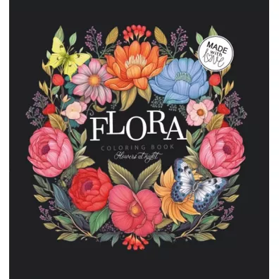 Kolorowanka 160x160 Flora Kwiaty