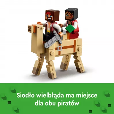 LEGO Minecraft Rejs statkiem pirackim 21259