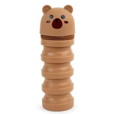 Fandy Pi�rnik etui Silica br�zowy