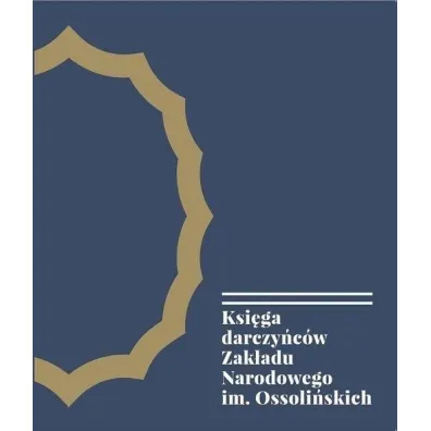 Ksi�ga darczy�c�w Zak�adu Narodowego - Marta P�kalska