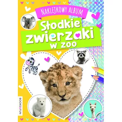 S�odkie zwierzaki w zoo. Naklejkowy album