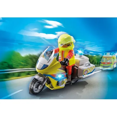 Playmobil City Life Motor ratunkowy ze �wiat�em 71205