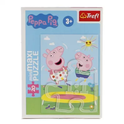 Puzzle 20 el. miniMAXI Beztroski dzie� Peppy 2 Trefl
