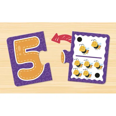 Puzzle Carotina Baby - Kolory windowbox Lisciani