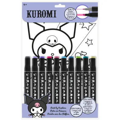 Zestaw kreatywny Kuromi 12 el. KU00022 KIDS EUROSWAN