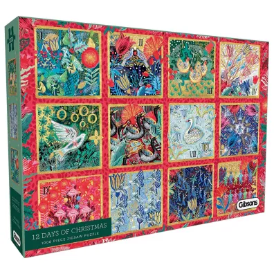 Puzzle 1000 12 dni �wi�t Bo�ego Narodzenia 113740 Gibsons