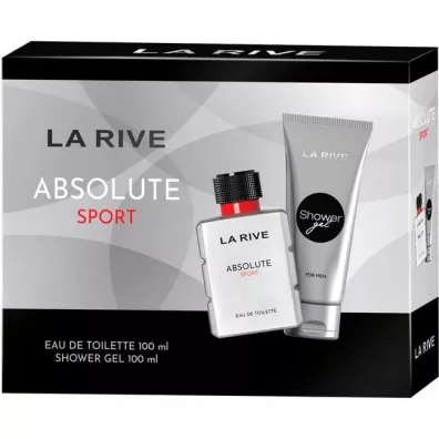 La Rive Zestaw woda toaletowa Absolute Sport For Man + �el pod prysznic 2 x 100 ml