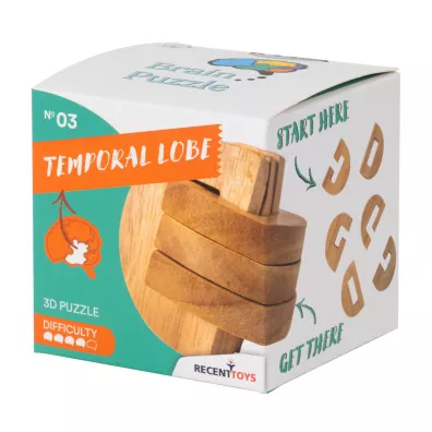 �amig��wka Brain Puzzle 3 Temporal Lobe Recent Toys poziom 4/5 G3