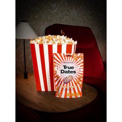 True Dates Daktyle Caramel Popcorn Zestaw 4 x 100 g