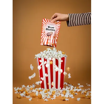 True Dates Daktyle Caramel Popcorn Zestaw 4 x 100 g