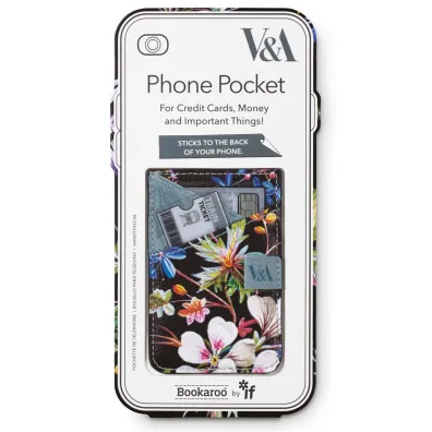 If Bookaroo portfel na telefon Kilburn Black Floral