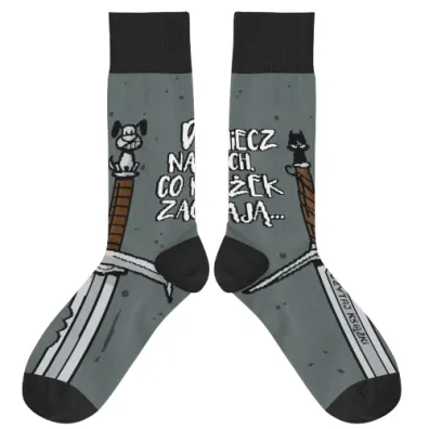 Pakiet Rozdro�e kruk�w. Wied�min. Tom 9, Skarpetki. Dwa miecze - 37/41