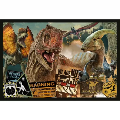 Puzzle 2x200 el. Prehistoryczny �wiat Trefl