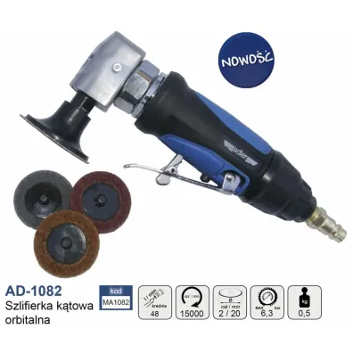 Pneumatyczna szlifierka orbitalna k�towa ad-1082 / adler