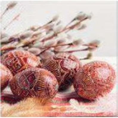 Paw Serwetka Lunch Decor Handmade Eggs 33x33 20szt./op.
