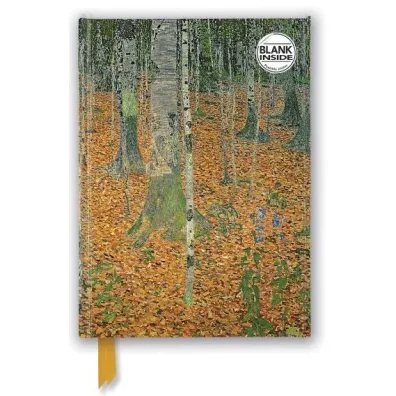Flame Tree Notatnik A5 g�adki TW Brzozowy las Gustav Klimt FTNBB24