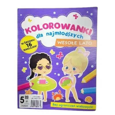 Kolorowanki dla najm�odszych. Weso�e lato