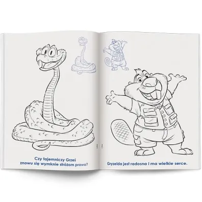 Disney Zwierzogr�d 2. Kolorowanka z naklejkami