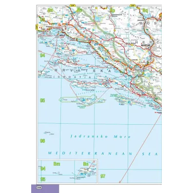 Europa atlas samochodowy 1:800 000