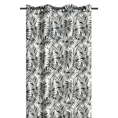 Stof Zasona Ziana 140x260 czarne licie
