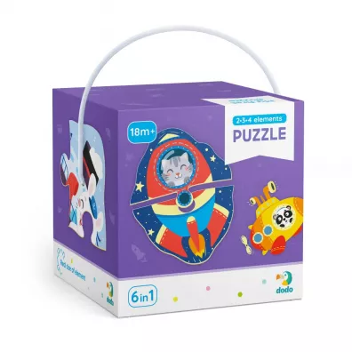 Puzzle 2-3-4 el. Transport Dodo