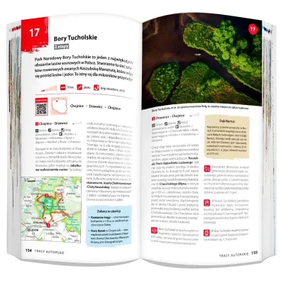 Trasy rowerowe dla ka�dego 2w1 przewodnik + mapa