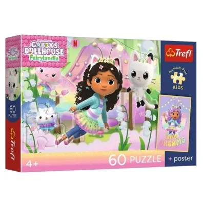 Puzzle 60el Premium Gabi i kocie przygody TREFL 17431