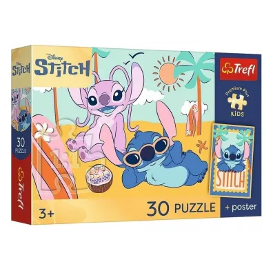 Puzzle 30 element�w Premium U�miech Stitcha TREFL 18341 TR