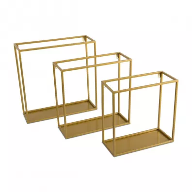 HowHomely Pka wiszca cienna metal 35 cm