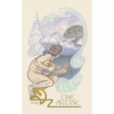 Ethereal Visions: Illuminated Tarot Deck