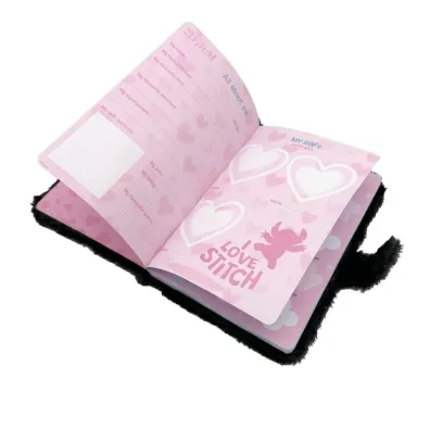 Coolpack, Notes A5/80k. zapi�cie Disney Fluffy Stitch - Black (99534PTR)