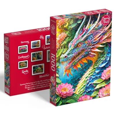 Puzzle 1000 el. Good Luck Dragon CherryPazzi