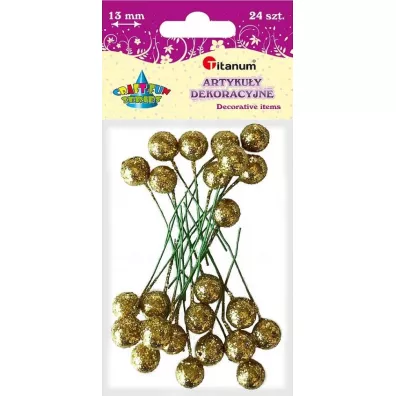 Titanum Drucik z kulk� brokat