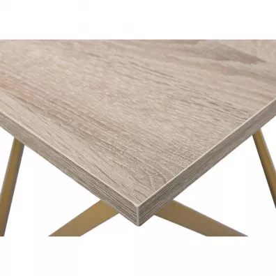 HowHomely Stolik kawowy Curved 60 cm