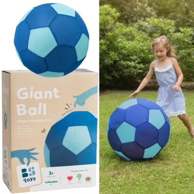 Pi�ka Gigant niebieska 50cm Bs Toys