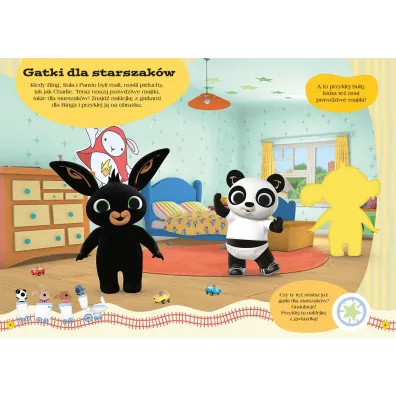 Bing. Ciuchcia do toalety. Zabawy i zadania z naklejkami