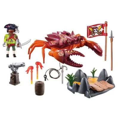 Playmobil Pirates Walka z ogromnym krabem 71532