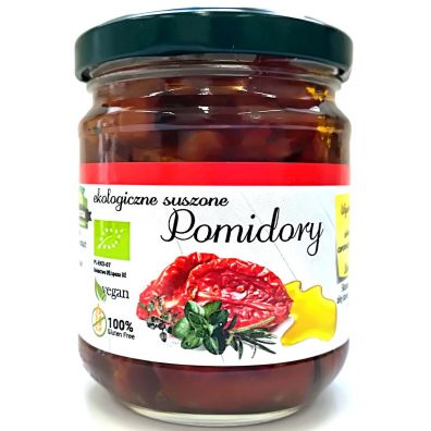 Farma witokrzyska Suszone pomidory w oleju 180 g Bio