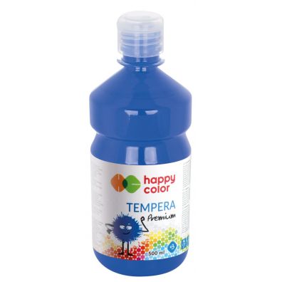 Фото - Малювання Happy Color Farba tempera Premium 1000 ml niebieska