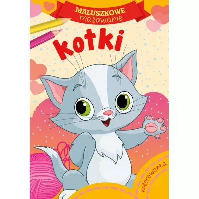 Maluszkowe malowanie. Kotki
