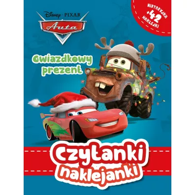 Czytanki naklejanki. Disney Pixar. Auta. Gwiazdkowy prezent