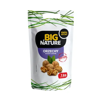 Big Nature Orzechy w�oskie �uskane Zestaw 3 x 1 kg