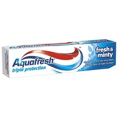Aquafresh Pasta do zbw Triple Protection Fresh And Minty Toothpaste 50 ml