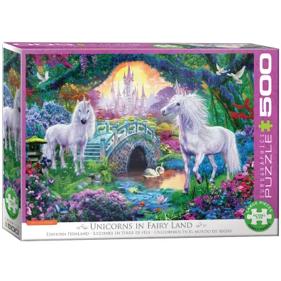 Puzzle 500 el. Jednoro�ce Eurographics