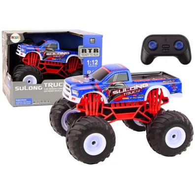 Auto Truck terenowe 2.4G R/C 1:12 niebieski LeanToys