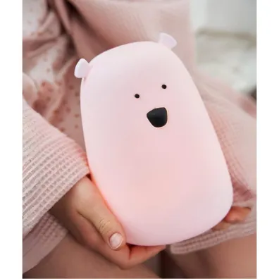 Rabbit&Friends Mi� du�y lampka silikonowa r�owa