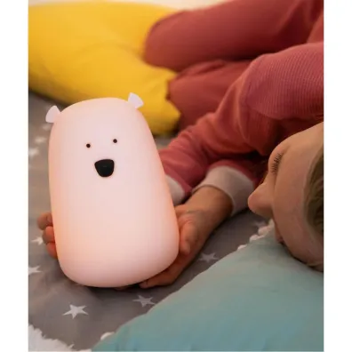 Rabbit&Friends Mi� du�y lampka silikonowa r�owa
