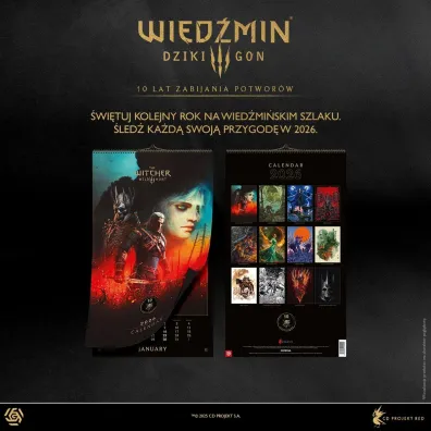 Good Loot Kalendarz 2026 The Witcher (Wied�min) 3: Wild Hunt
