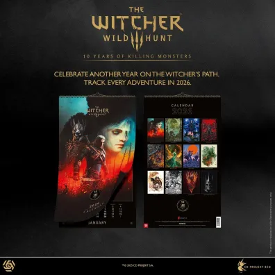 Good Loot Kalendarz 2026 The Witcher (Wied�min) 3: Wild Hunt
